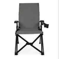 Kampa Meadow Reclining Camping Chair | Folding Recliner Chair with Cup Holder