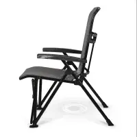Kampa Meadow Reclining Camping Chair | Folding Recliner Chair with Cup Holder