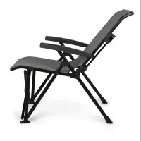 Kampa Meadow Reclining Camping Chair | Folding Recliner Chair with Cup Holder