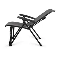 Kampa Meadow Reclining Camping Chair | Folding Recliner Chair with Cup Holder