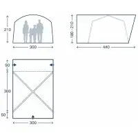 Kampa Roam AIR Drive-Away Awning LOW