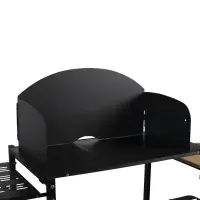 Kampa Slim Chef Camp Kitchen | Folding Camping Cook Station with Windshield