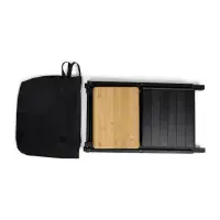 Kampa Slim Chef Camp Kitchen | Folding Camping Cook Station with Windshield
