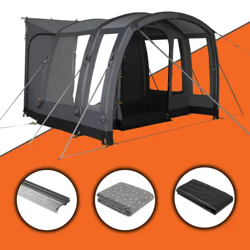 Kampa Traverse AIR LOW Drive-Away Awning - Bundle Kit