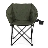 Kampa Tubb Chair | Padded Camping Chair with Cup Holder