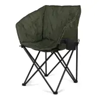 Kampa Tubb Chair | Padded Camping Chair with Cup Holder