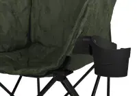 Kampa Tubb Chair | Padded Camping Chair with Cup Holder