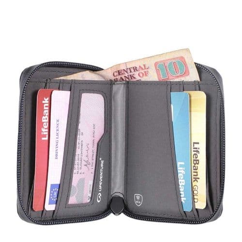 Lifeventure RFiD Bi-Fold Travel Wallet