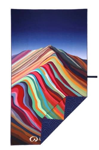 Lifeventure Travel Towel - Rainbow Mountain