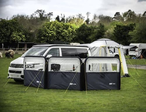 Maypole 3 Panel Modular Air Windbreak