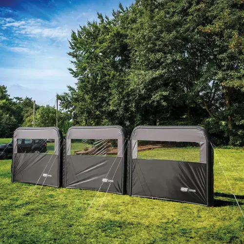 Maypole 3 Panel Modular Air Windbreak