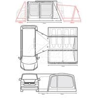 Outdoor Revolution Movelite T3E AIR MID Awning – Bundle Kit