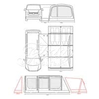 Outdoor Revolution Movelite T4E PC AIR Drive-Away Awning - MID