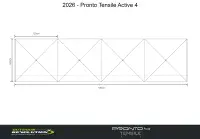 Outdoor Revolution Pronto Tensile Active 4 Windbreak