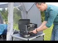 Outdoor Revolution Twin Burner Gas Cooker with Grill