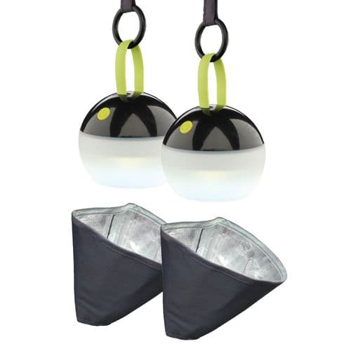 Outdoor Revolution Up/Downlighter Awning Light System – Pack of 2