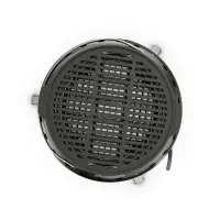 Petromax Atago Black BBQ Grill Fire Pit | Compact Folding Camping Stove