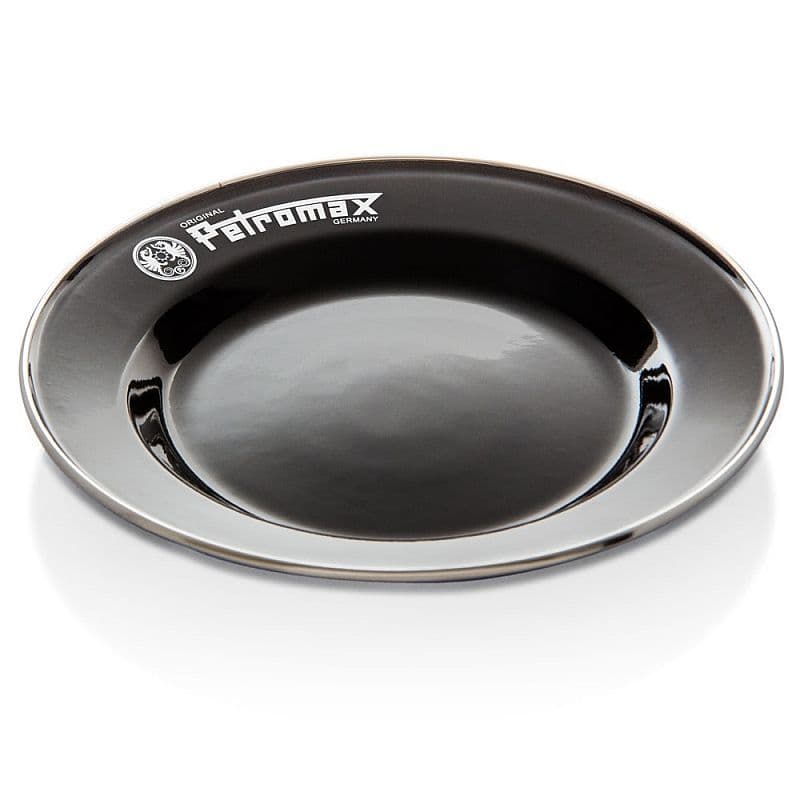 Petromax Black Enamel Camping Plates - Pack of 2