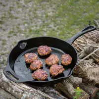 Petromax Grill Fire Skillet Twin Pack | Cast Iron Pans for Campervan & Camp Cooking