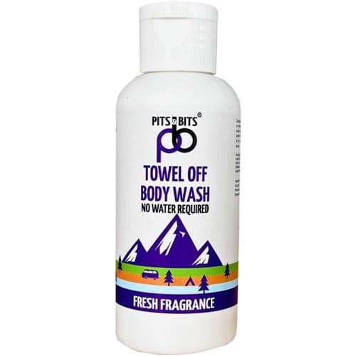 Pits & Bits Towel Off Waterless Body Wash - 100ml