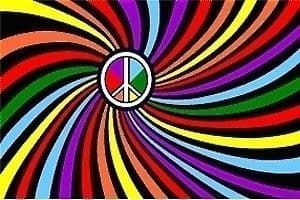 Rainbow Swirl Flag