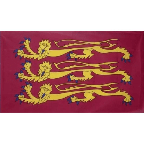 Three Gold Lions - Royal Banner of England Flag