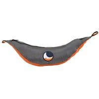Ticket to the Moon Parachute Hammock - King Size - Orange/Dark Grey