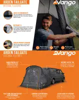 Vango Arden Tailgate LOW Awning - 2026