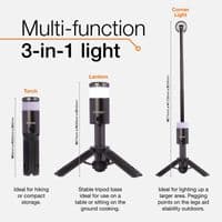 Vango Comet Light | Rechargeable Telescopic Camping Light for Campervans and Awnings