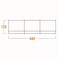 Vango Family Windbreak Grey