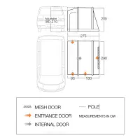Vango Faros III AIR LOW Drive-Away Awning - 2025