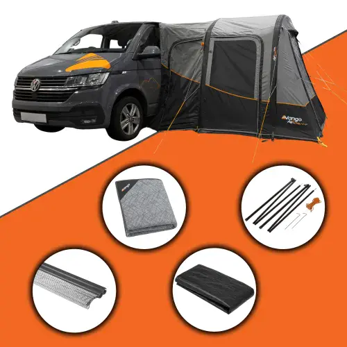 Vango Faros III AIR LOW Drive-Away Awning Bundle Kit - 2026
