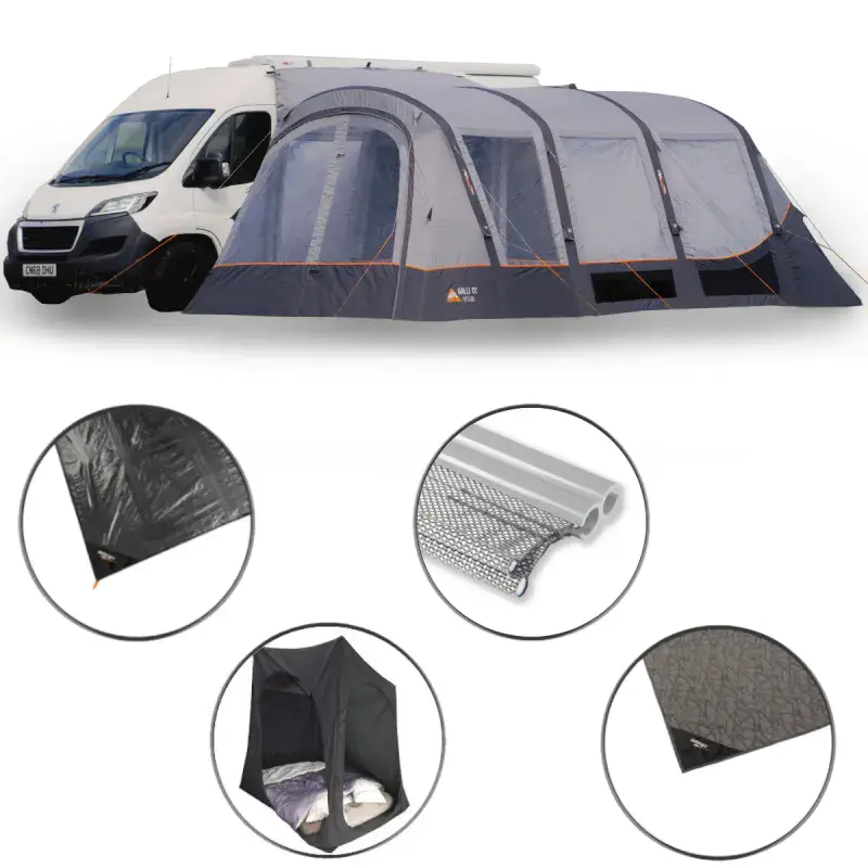 Vango Galli CC II AIR MID Drive-Away Awning  Bundle Kit
