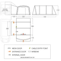 Vango Galli CC II AIR TALL Drive-Away Awning  Bundle Kit