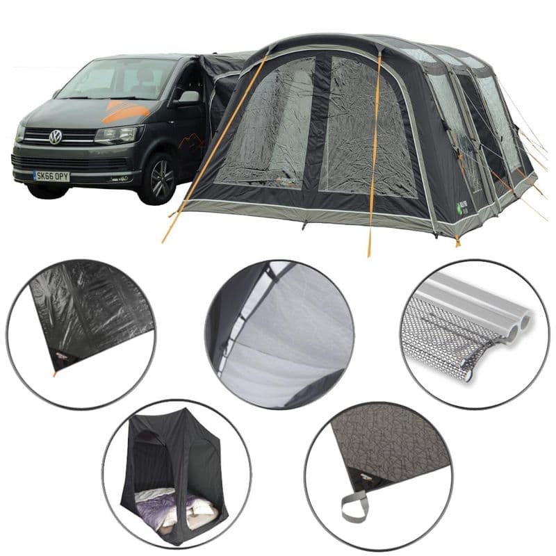 Vango Galli Pro AIR LOW Drive-Away Awning  Bundle Kit