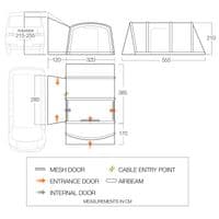 Vango Galli Pro AIR MID Drive-Away Awning - 2026