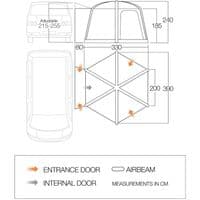 Vango HexAway Pro AIR MID Drive-Away Awning  Bundle Kit