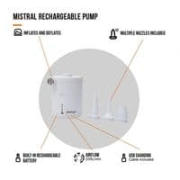 Vango Mistral Rechargeable Electric Airbed Pump