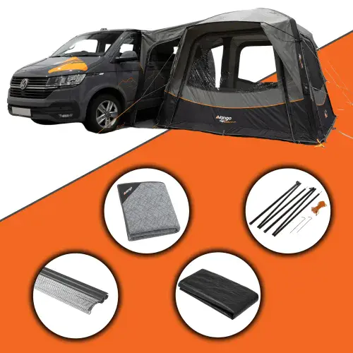 Vango Quadris AIR LOW Drive-Away Awning - Bundle Kit 2026