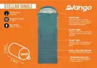 Vango Stellar Single Sleeping Bag
