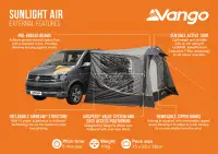 Vango Sunlight AIR Canopy / Awning - LOW