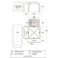 Vango Versos AIR LOW Drive-Away Awning - 2026