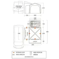 Vango Versos AIR MID Drive-Away Awning - 2026
