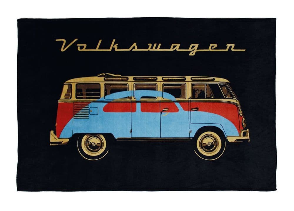 VW Bus & Beetle Fleece Blanket