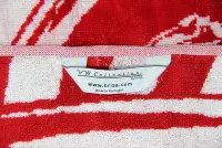 VW Bus Striped Beach Towel