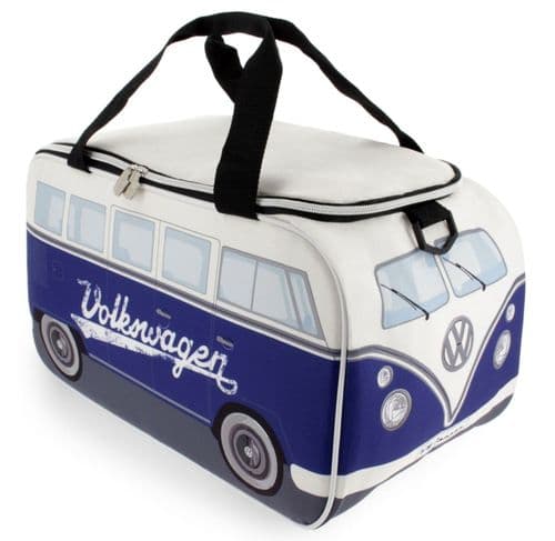 VW Campervan 25L Cooler Bag Blue