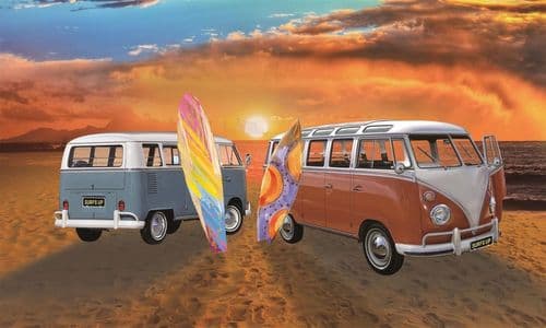 VW Campervans Surfs Up Flag