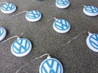 VW Logo LED String Lights