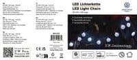 VW Logo LED String Lights