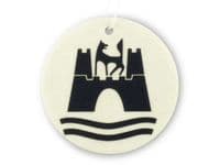 VW Logo & Wolfsburg Crest Air Freshener